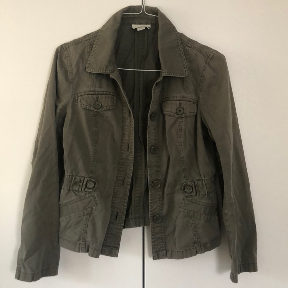 Fitted utility jacket